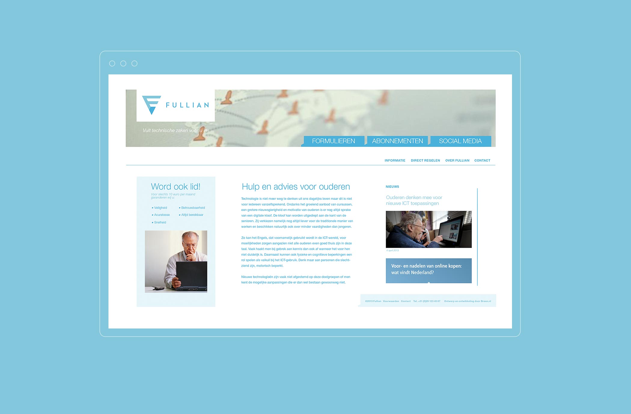 image of webpage Fullian